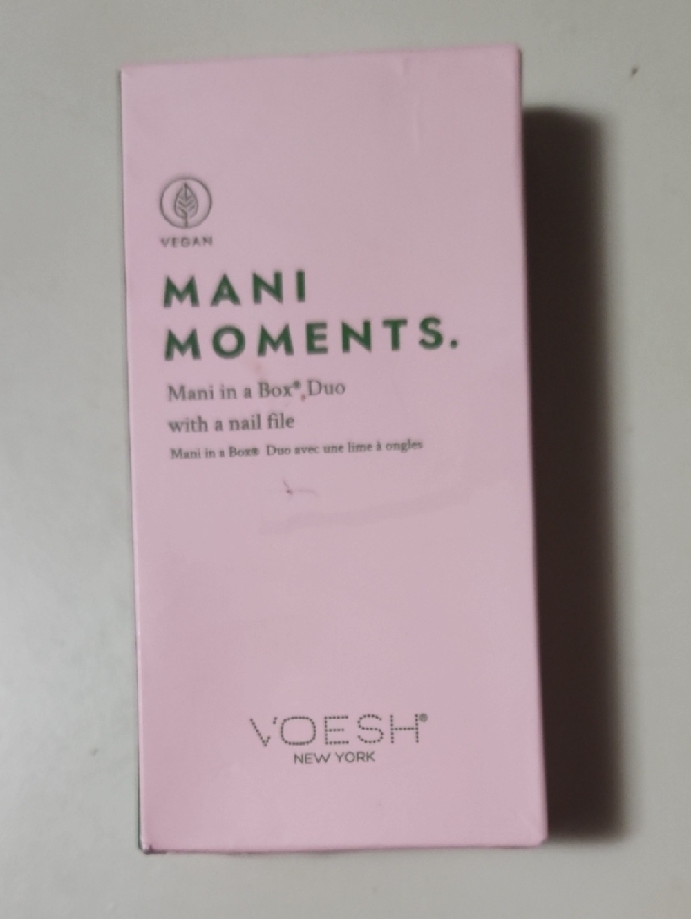 Mani moments Voesh mani in a box new
